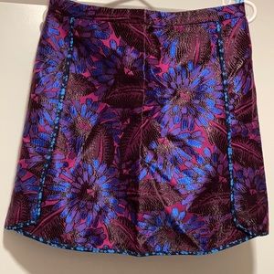 J Crew flower burst skirt